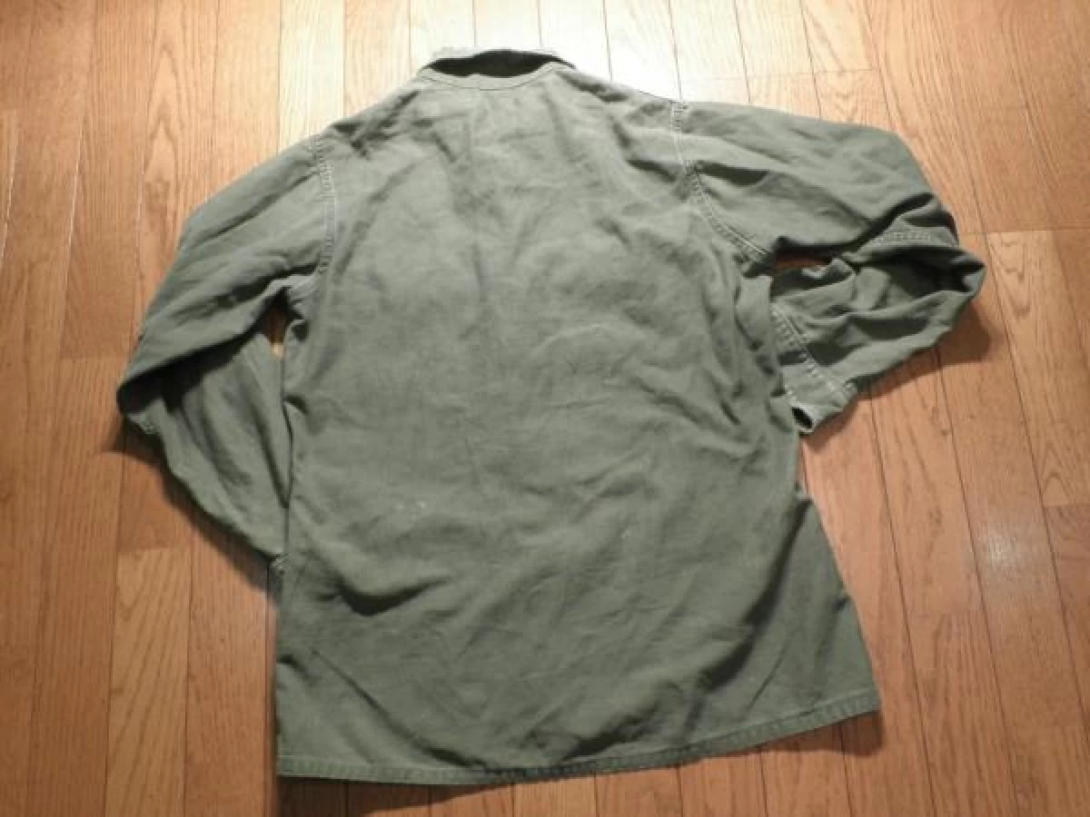 U.S.MARINE CORPS Fatigue Shirt 1965年頃 size15 1/2