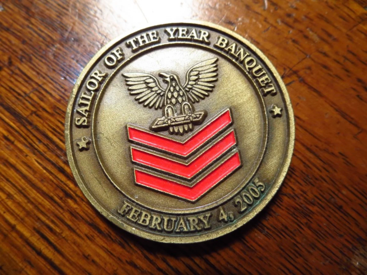 U.S.NAVY Challenge Coin 2005年