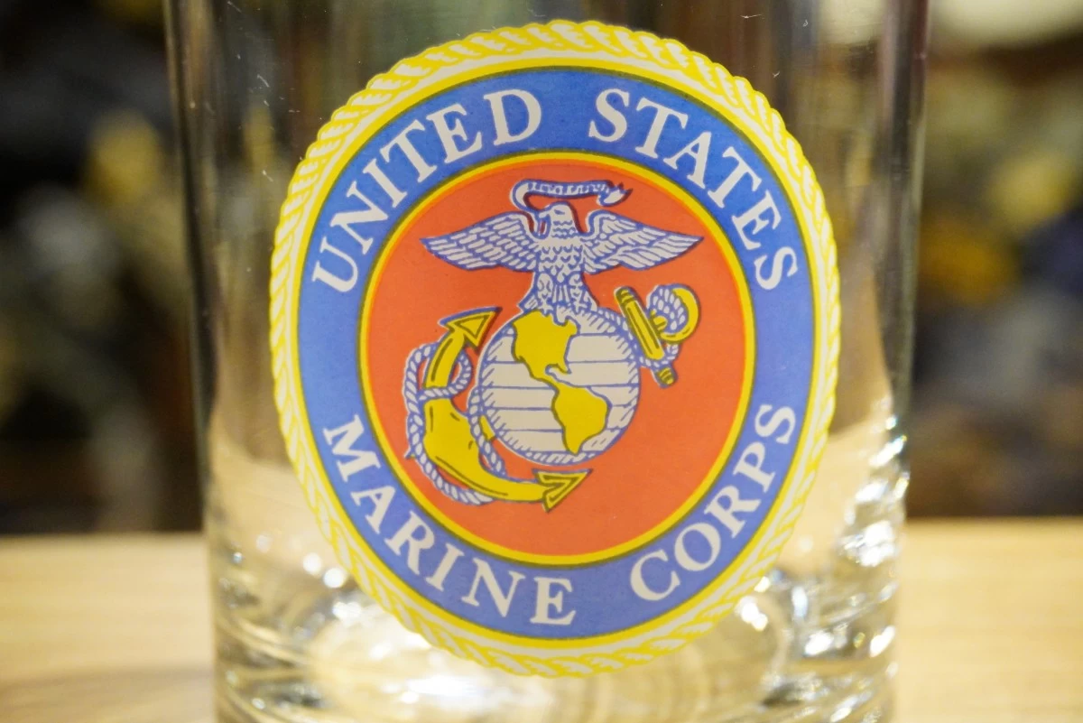 U.S.MARINE CORPS Glass used