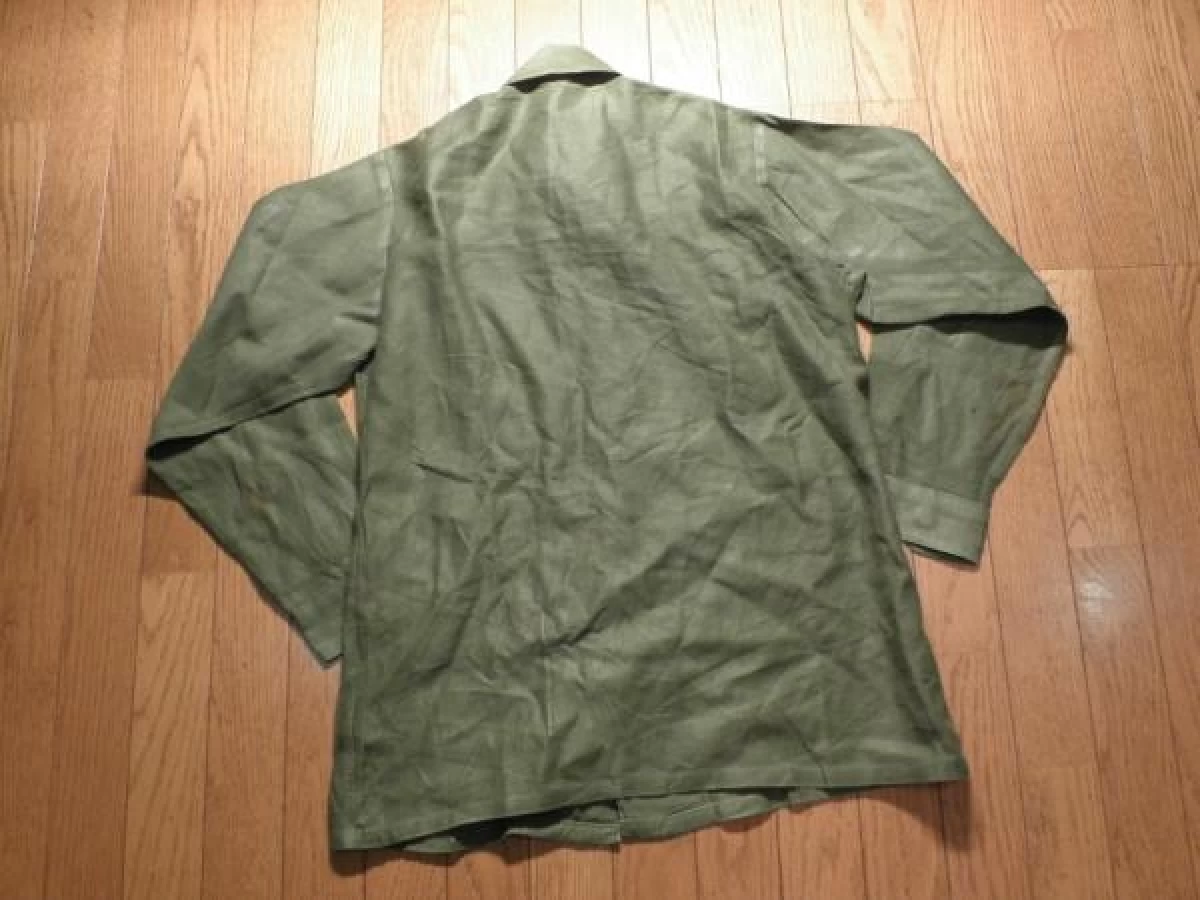 U.S.ARMY FatigueShirt Cotton970年頃size15 1/2 used