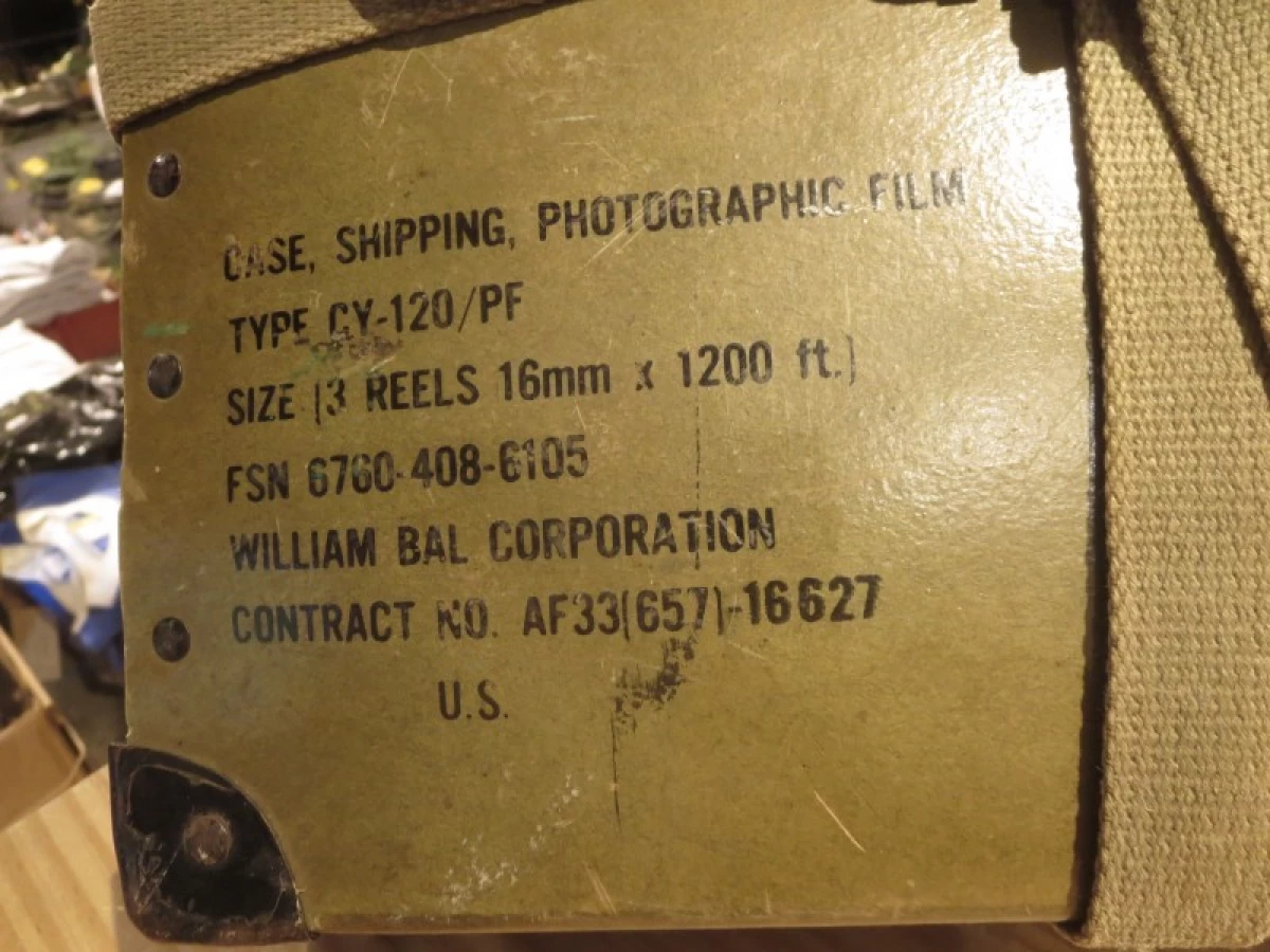 U.S.Case Shipping Photographic Film used