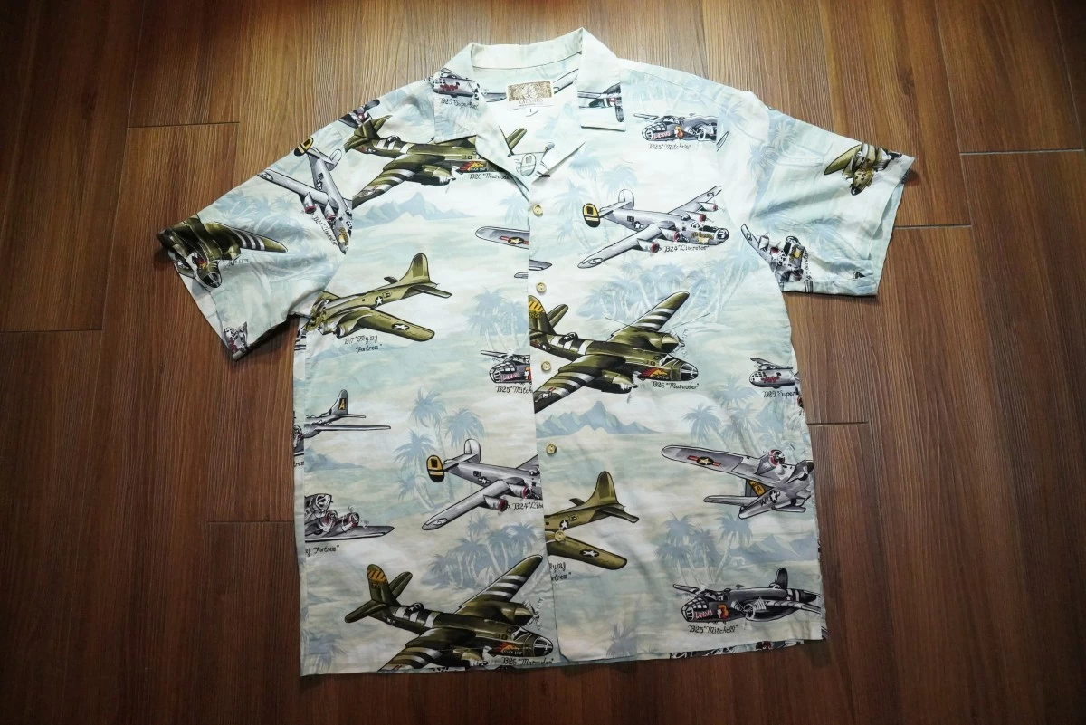 U.S.ARMY AIR FORCE Aloha Shirt 