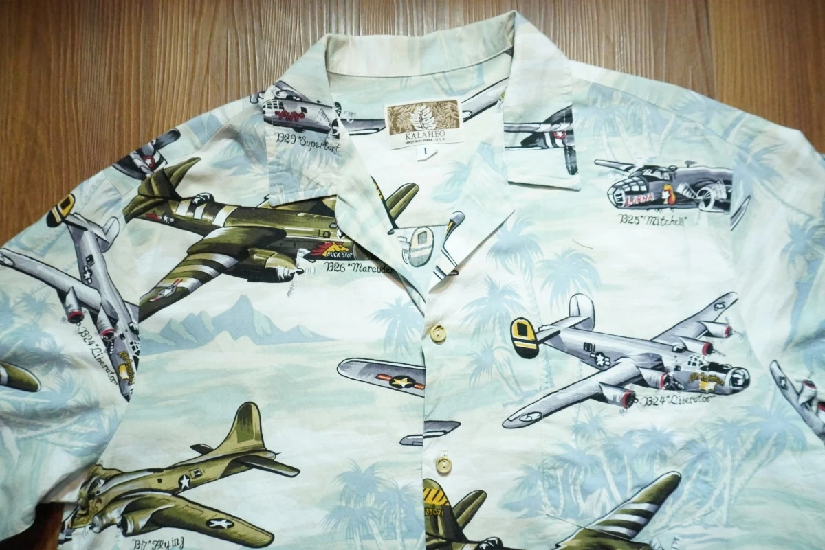 U.S.ARMY AIR FORCE Aloha Shirt 