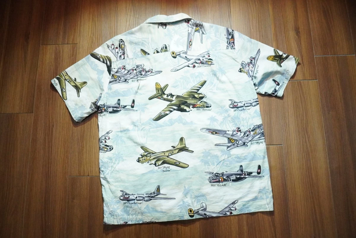 U.S.ARMY AIR FORCE Aloha Shirt 