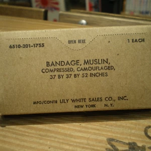 U.S.Bandage Muslin Compressed Camo~ 1960年代 new
