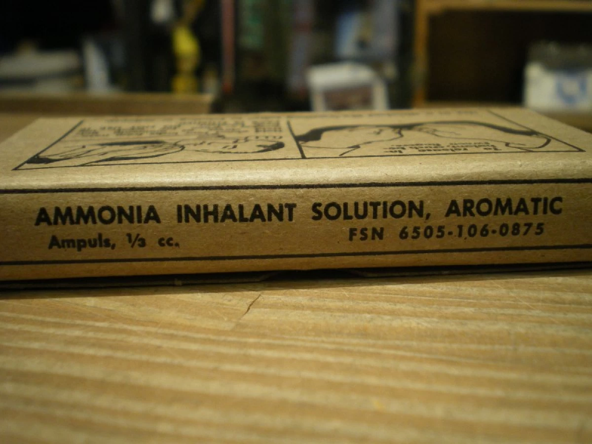 U.S.Ammonia Inhalant Solution Aromatic 1960年代 new
