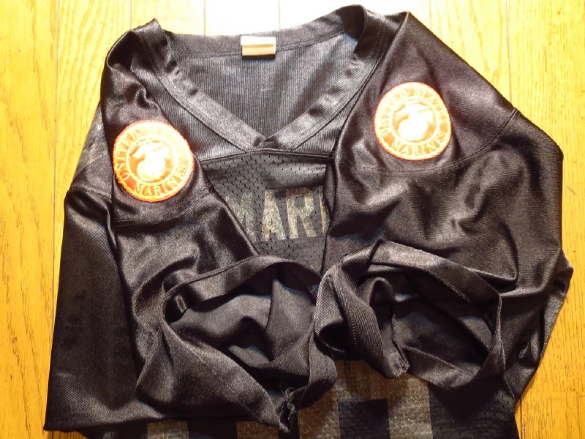 U.S.MARINE CORPS T-Shirt AmericanFootball? sizeS