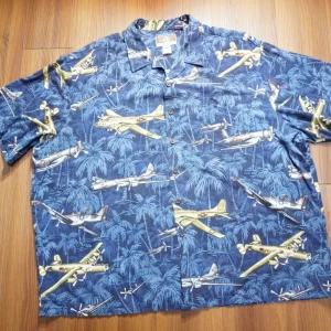 U.S.ARMY AIR FORCE Aloha Shirt size3XL used