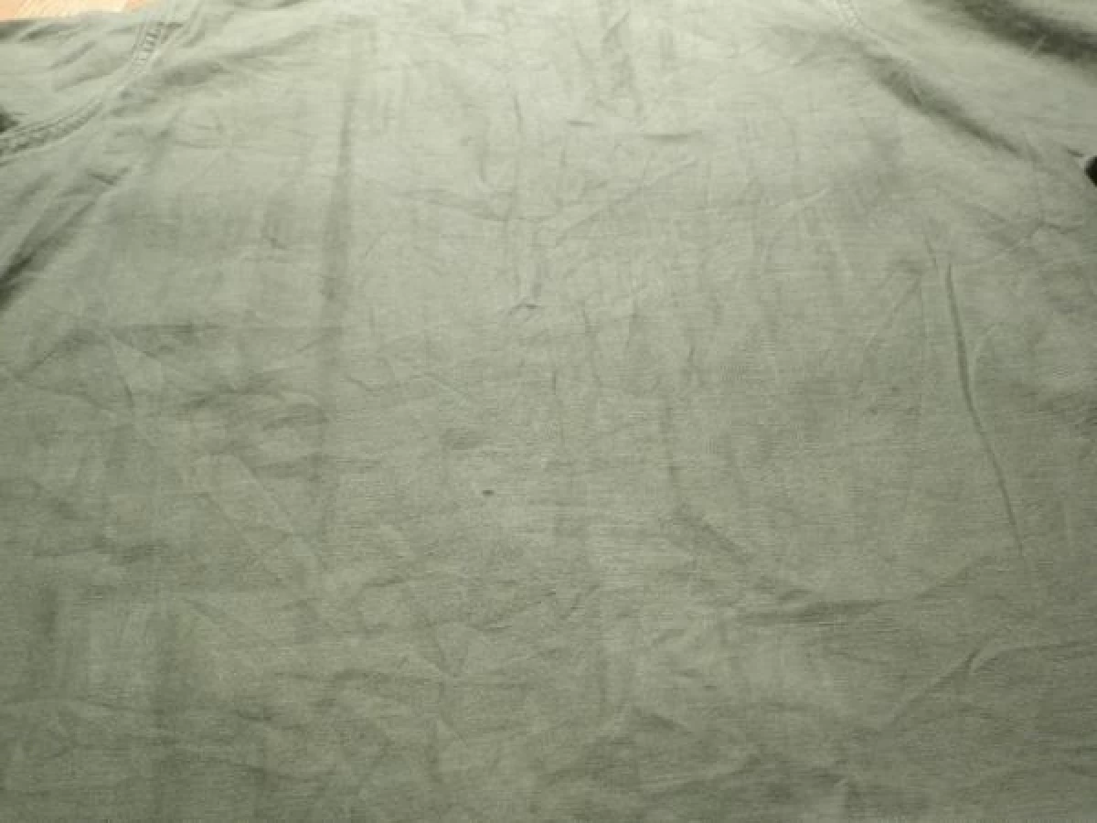 U.S.NAVY Shirt Cotton 1968年 size16? used