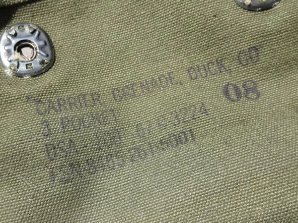 U.S.Pouch Carrier Grenade 3 Pocket 1967年 used?