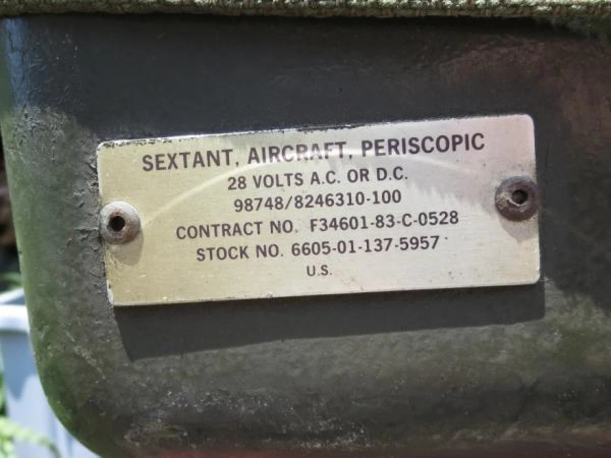 U.S.Sextant Aircraft Periscopic 1983年 used