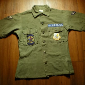 U.S.AIR FORCE Shirt Cotton 1975年 size14 1/2? used