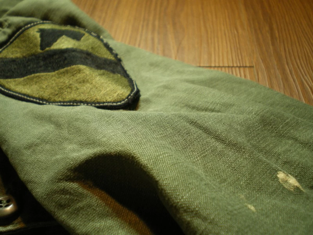 U.S.ARMY Shirt Cotton Utility 1972年 size16 1/2?