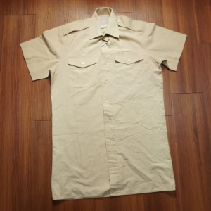 U.K.ARMY Shirt Fawn(Khaki) sizeS used