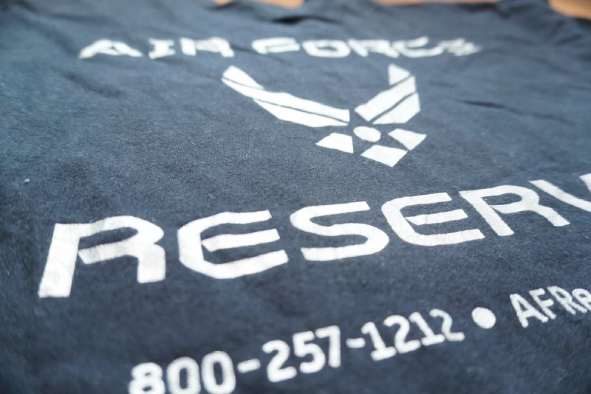 U.S.AIR FORCE RESERVE T-Shirt size2XL used