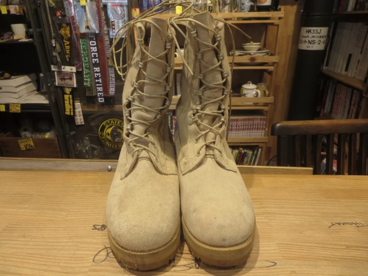 U.S.Combat Boots Leather GORE-TEX size9W used