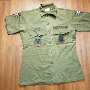 U.S.AIR FORCE Utility Shirt 1985年 size15 1/2 used