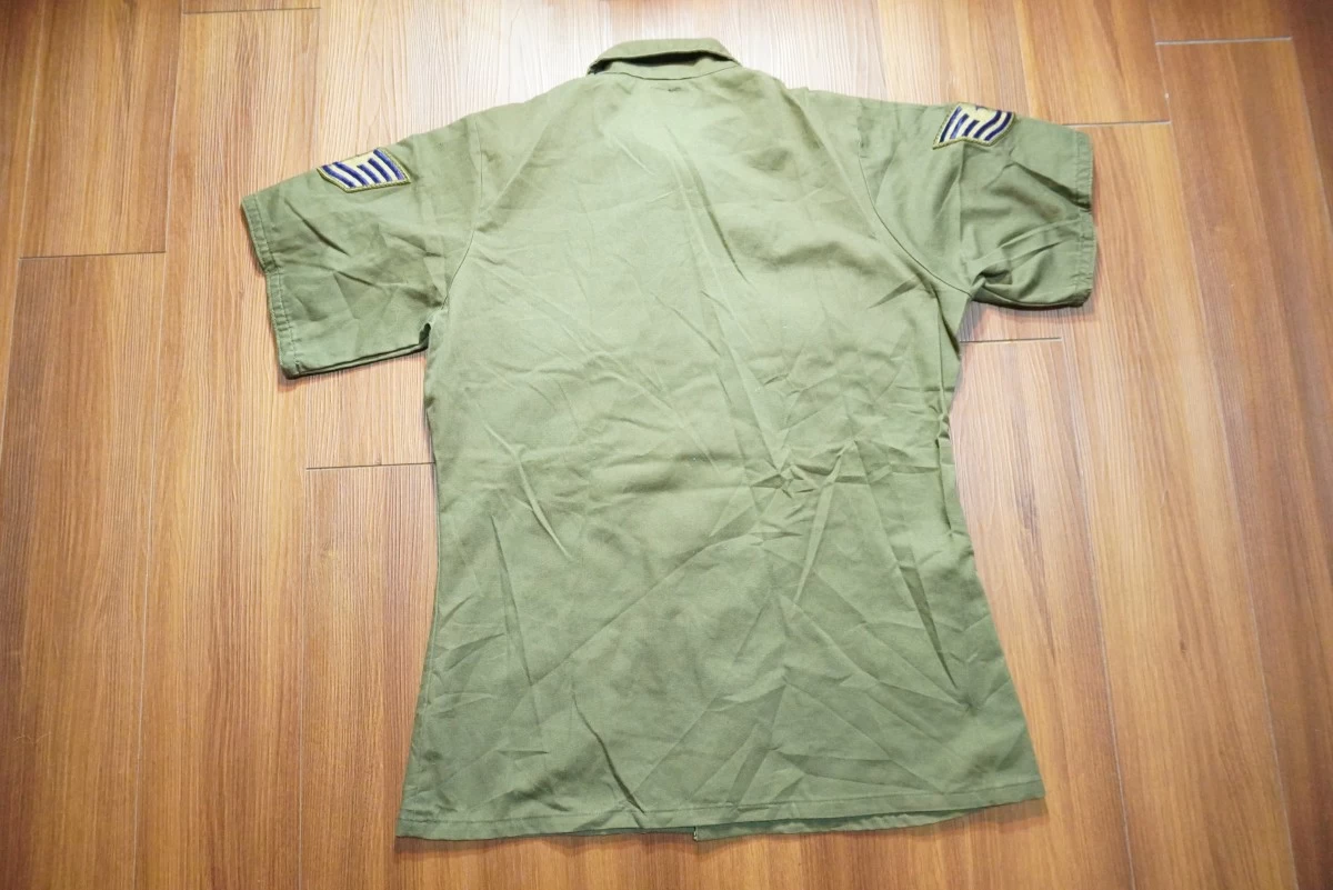 U.S.AIR FORCE Utility Shirt 1985年 size15 1/2 used