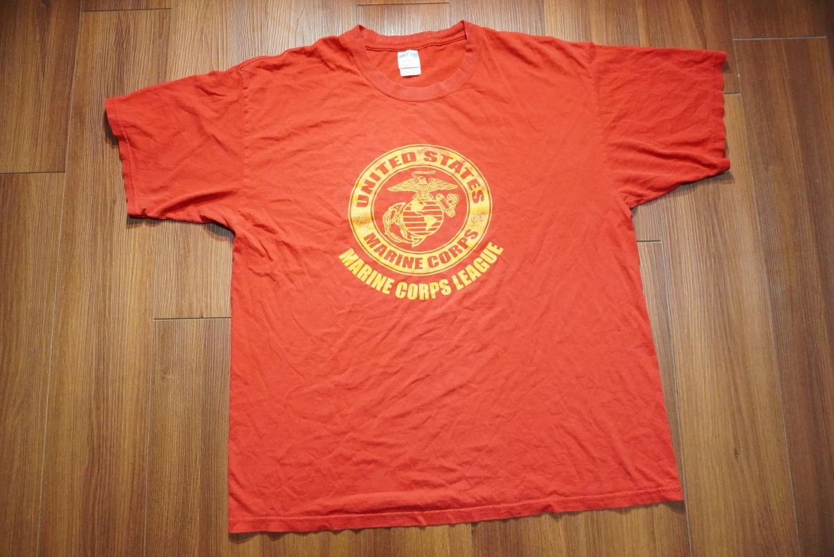 U.S.MARINE CORPS LEAGUE T-Shirt sizeXL used