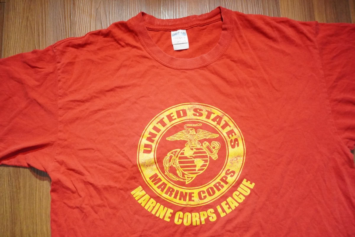 U.S.MARINE CORPS LEAGUE T-Shirt sizeXL used