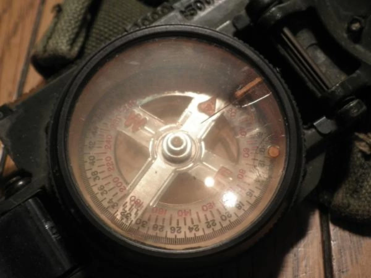 U.S.Compass,Magnetic 1969年with case used