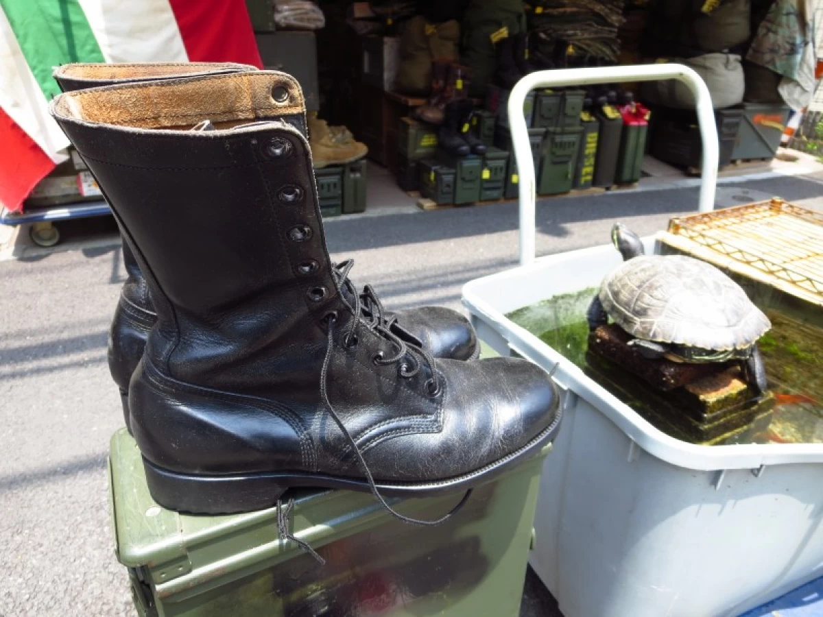 U.S.Boots Combat Leather 1972年 size10 1/2R new