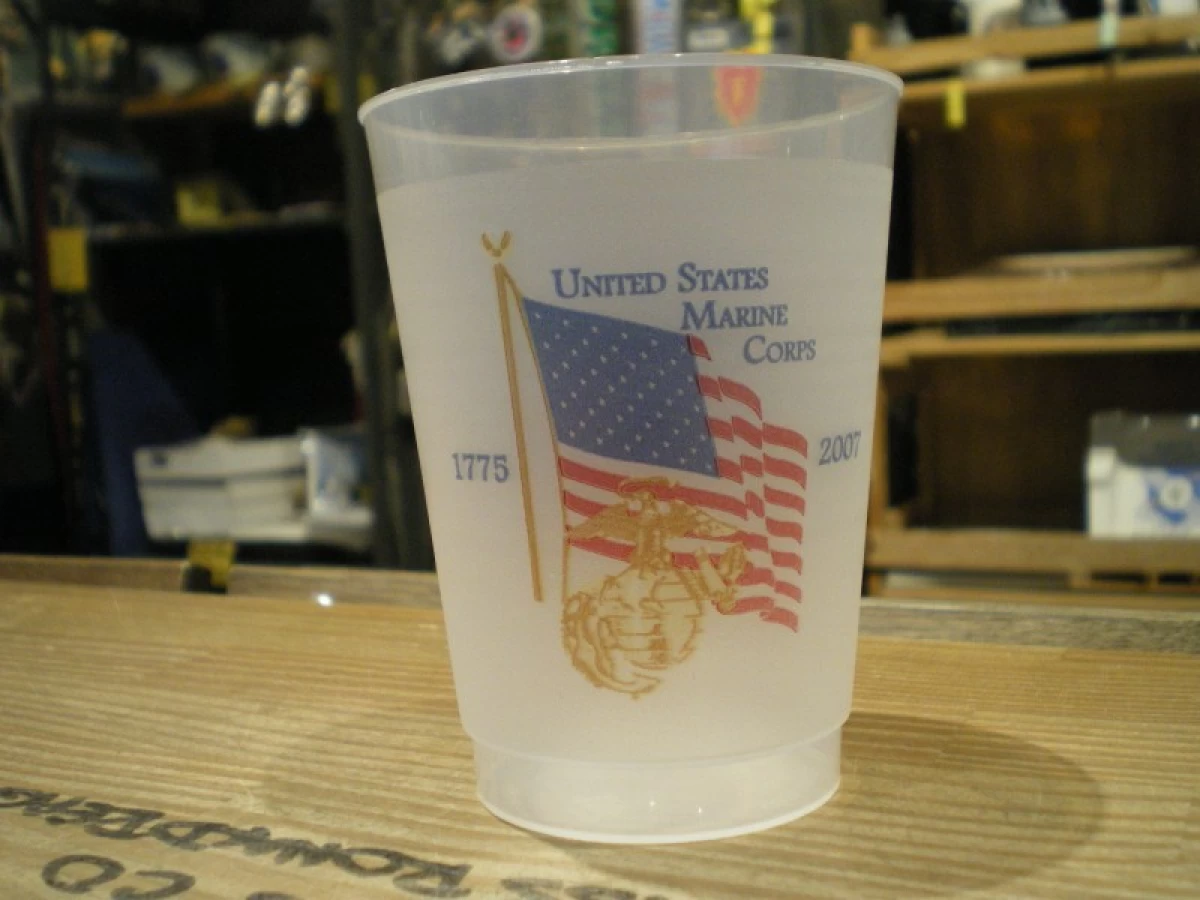 U.S.MARINE CORPS Pla Glass 