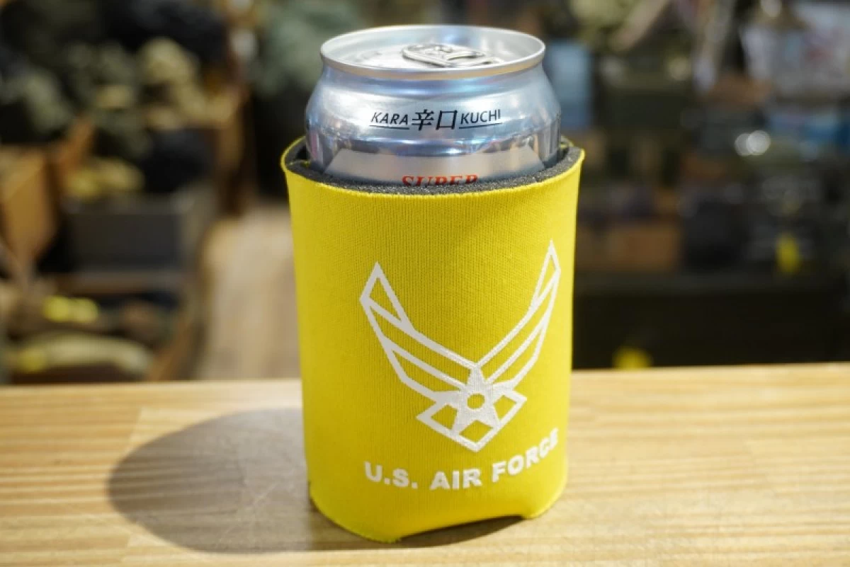 U.S.AIR FORCE Drink Holder Yellow new?