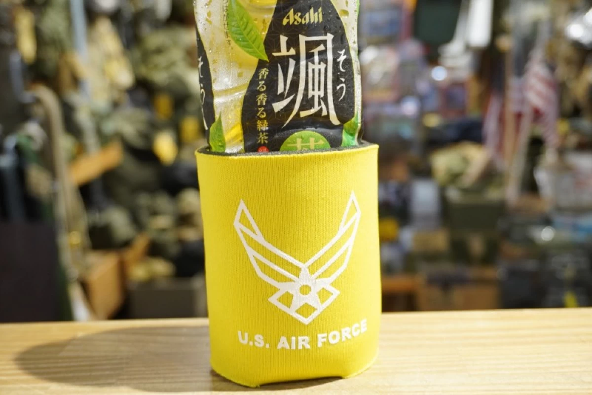 U.S.AIR FORCE Drink Holder Yellow new?