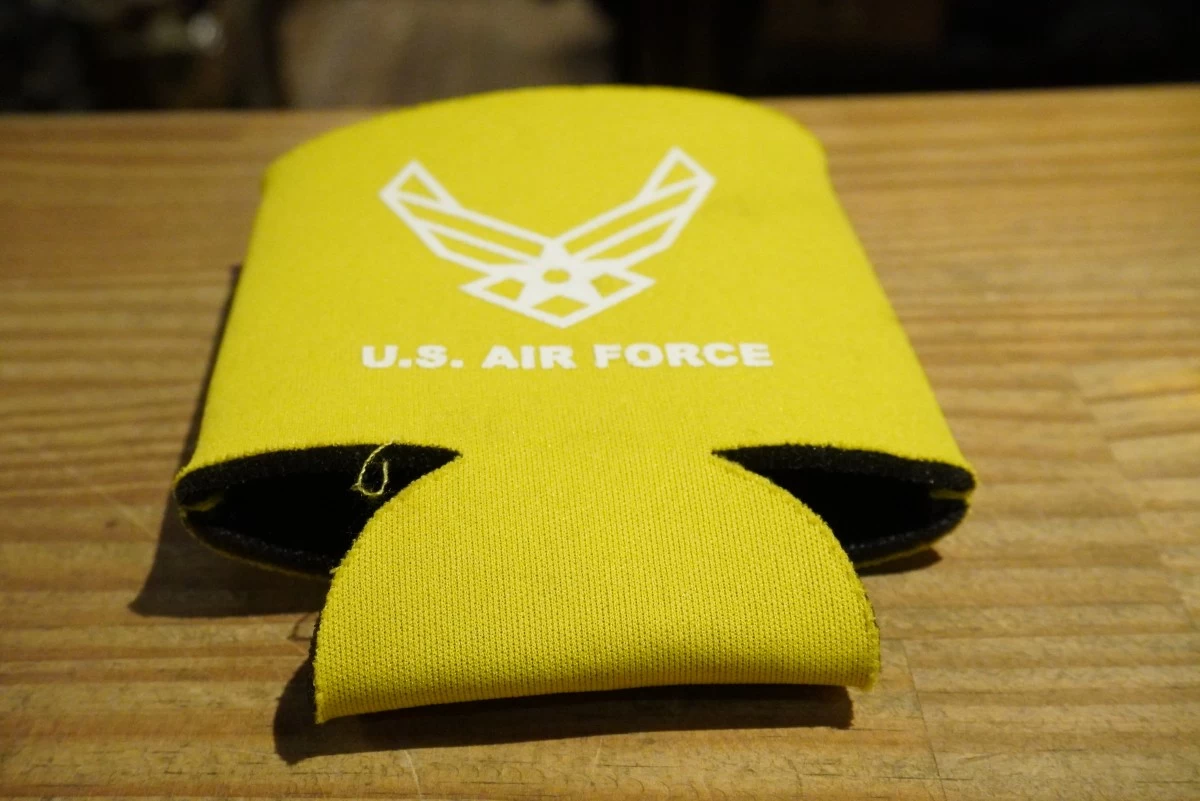 U.S.AIR FORCE Drink Holder Yellow new?