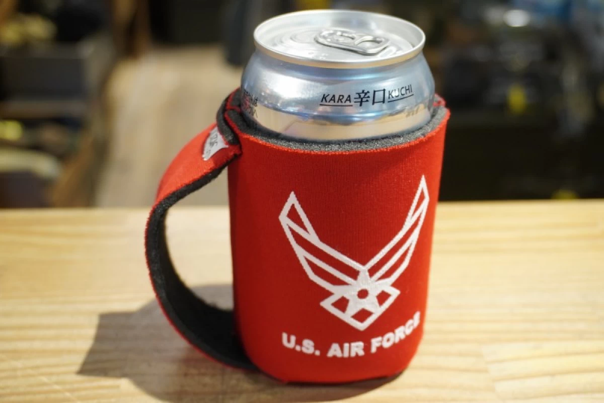 U.S.AIR FORCE Drink Holder Red new?