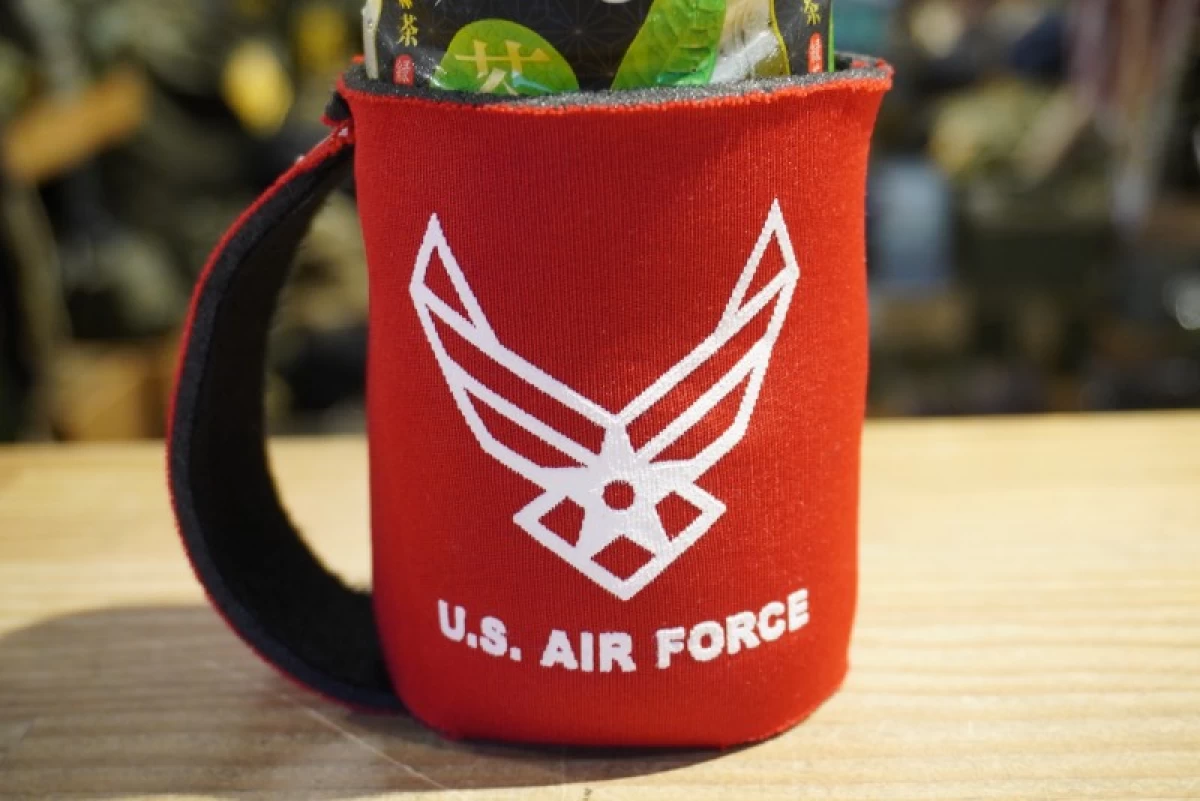 U.S.AIR FORCE Drink Holder Red new?