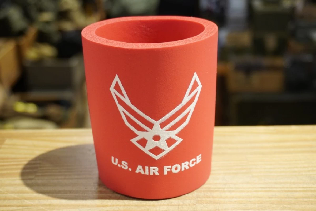 U.S.AIR FORCE Drink Holder Red new?