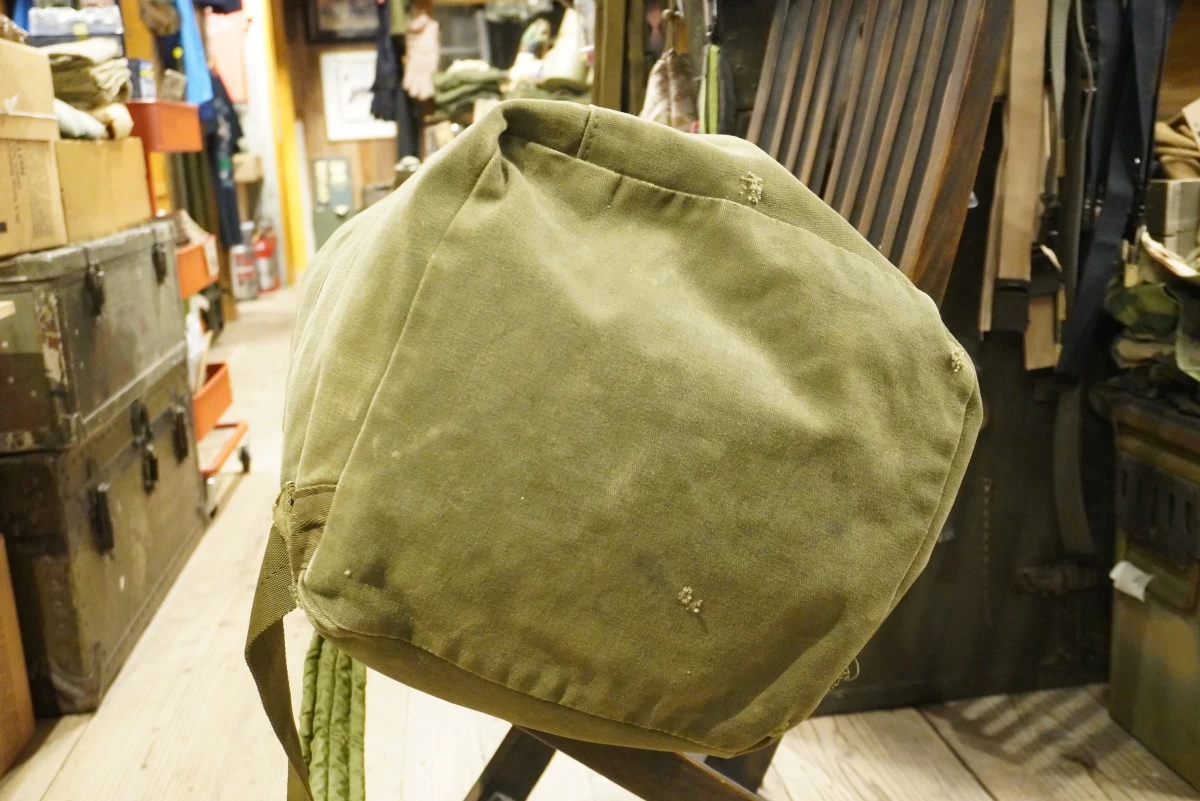 U.S.Duffel Bag Cotton with 2 Straps 1980年 used