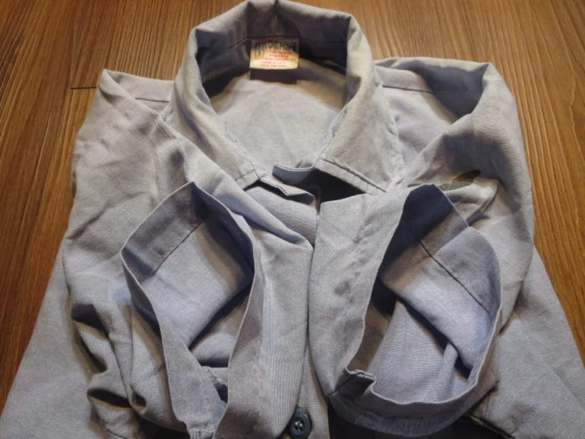 U.S.NAVY Shirt Chambray Women's sizeS used