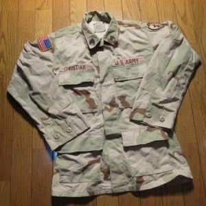 U.S.ARMY Jacket 3colorDesert 1999年 sizeXS used