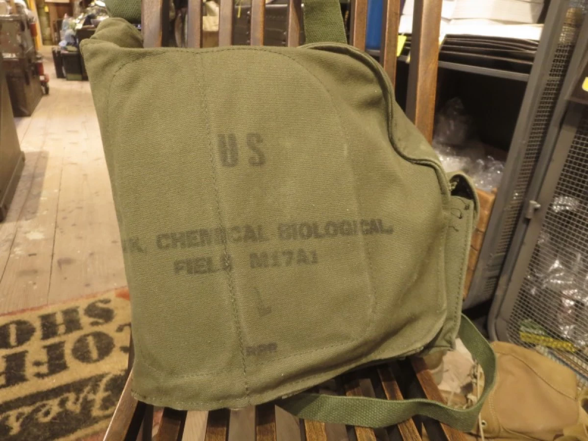 U.S.Gas Mask Bag M-17 Cotton used