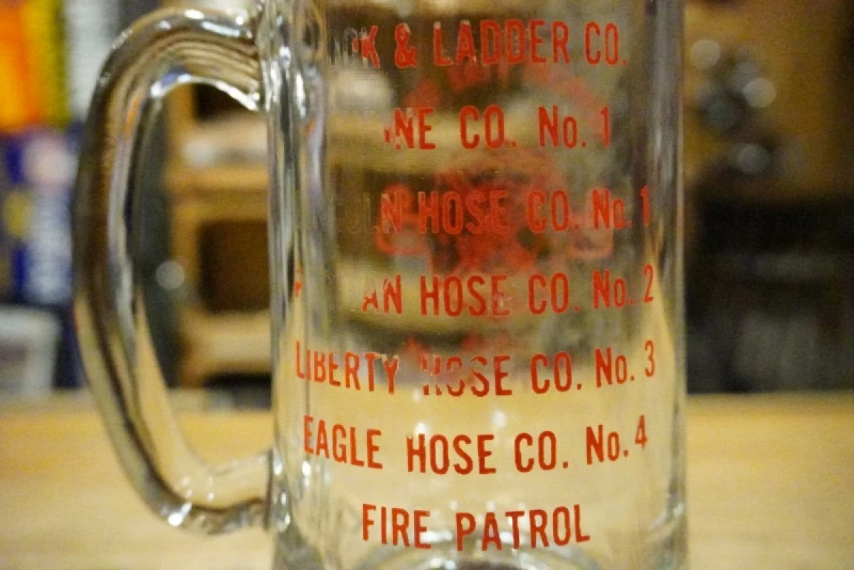 U.S.KEYPORT FIRE DEPT Beer Mug 1967年 used
