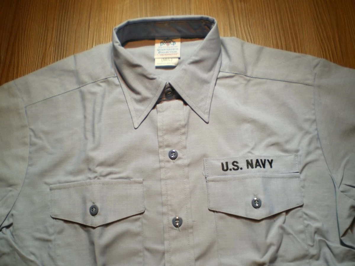 U.S.NAVY Shirt Utility Work sizeM/L new