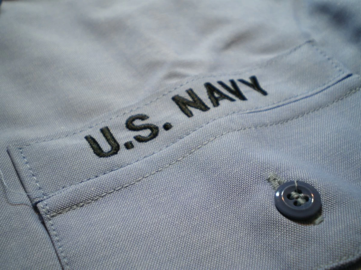U.S.NAVY Shirt Utility Work sizeM/L new