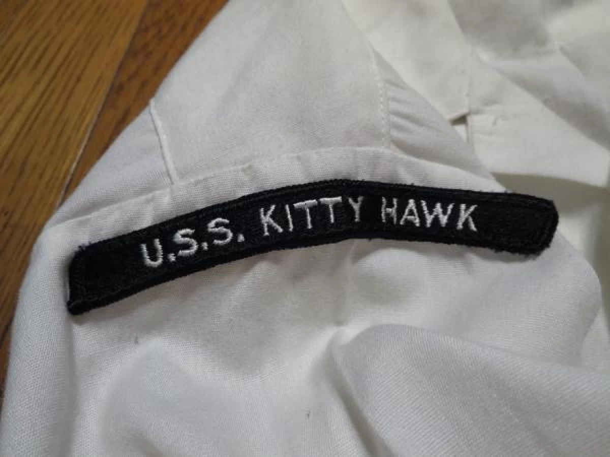 U.S.NAVY Utility Shirt 1981年 size15 used