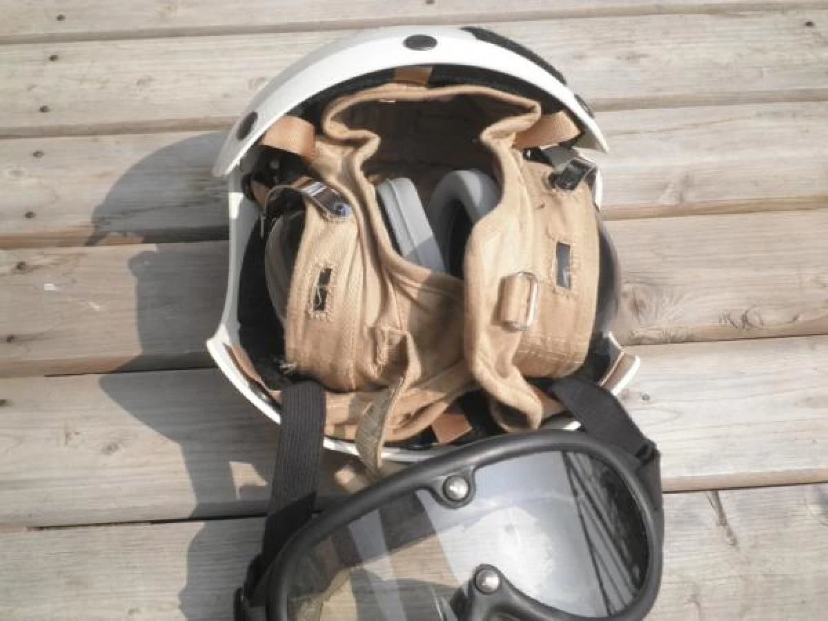 U.S.NAVY Helmet Set Flight Deck Crewman's used