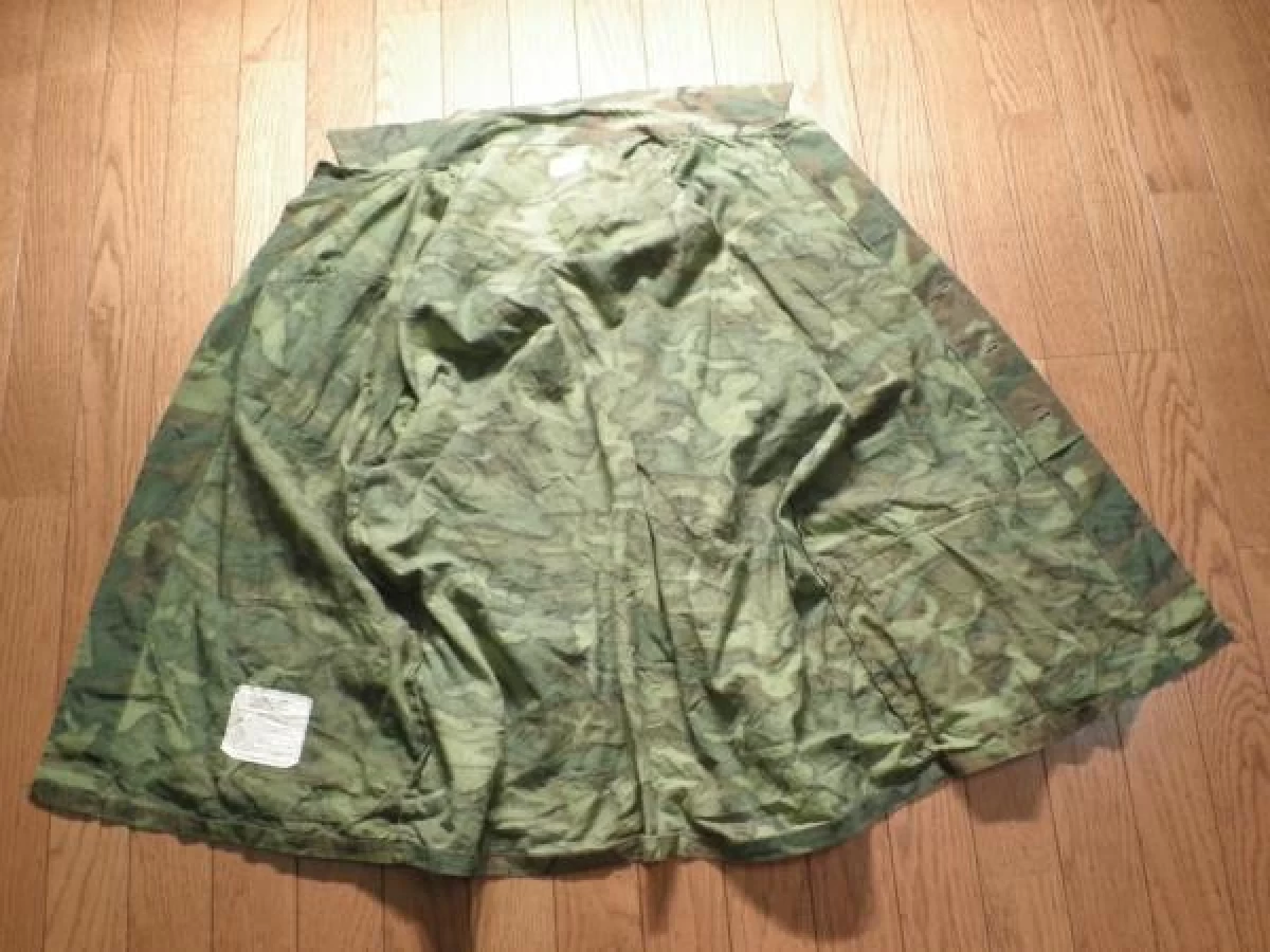 U.S.Jacket Camouflage 100%Cotton 1969年 sizeL used