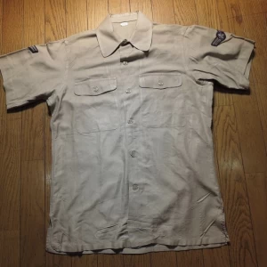 U.S.AIR FORCE Shirt Cotton Tan 1962年 sizeM? used