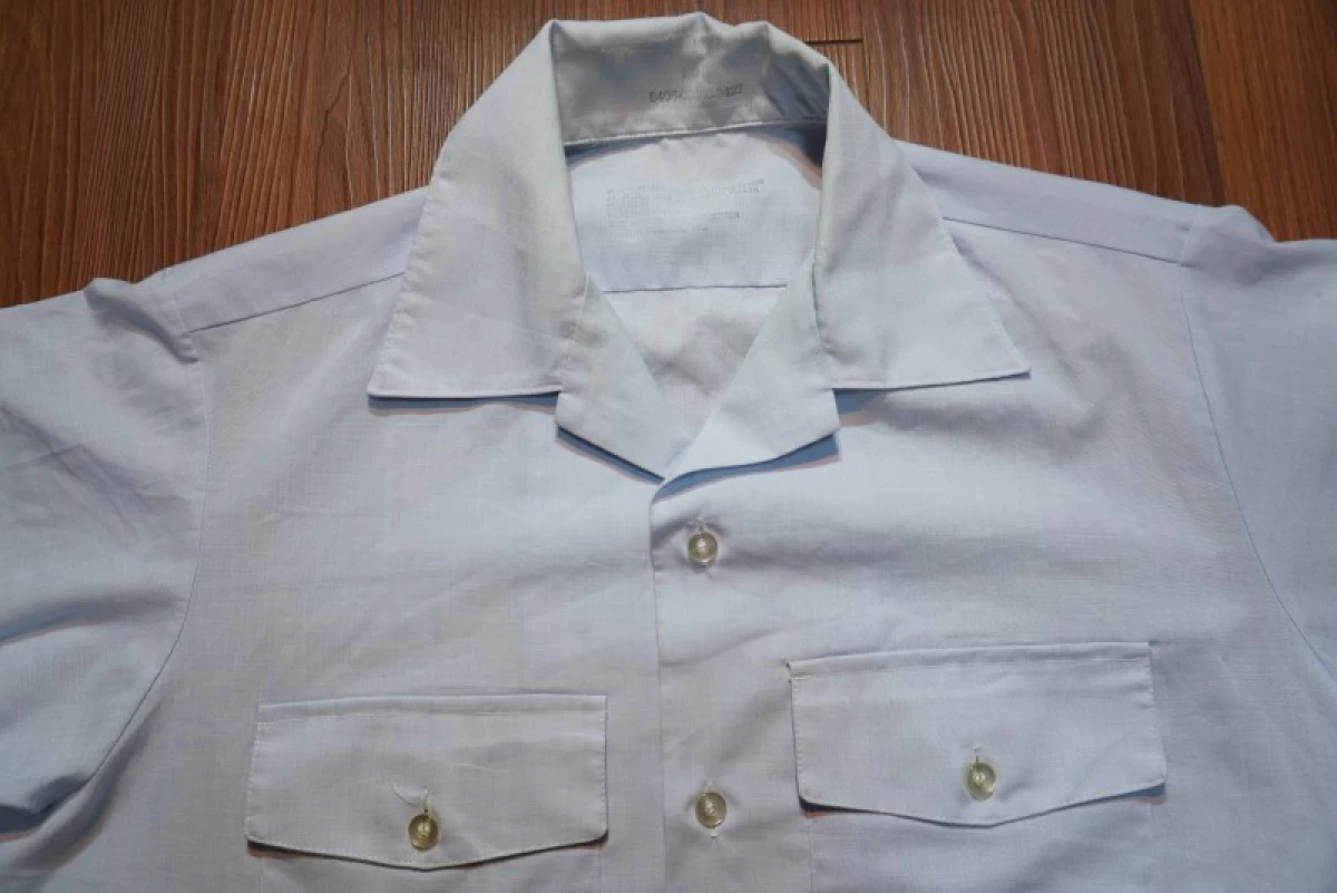 U.S.AIR FORCE Shirt BLUE1550 1978年 size15 1/2