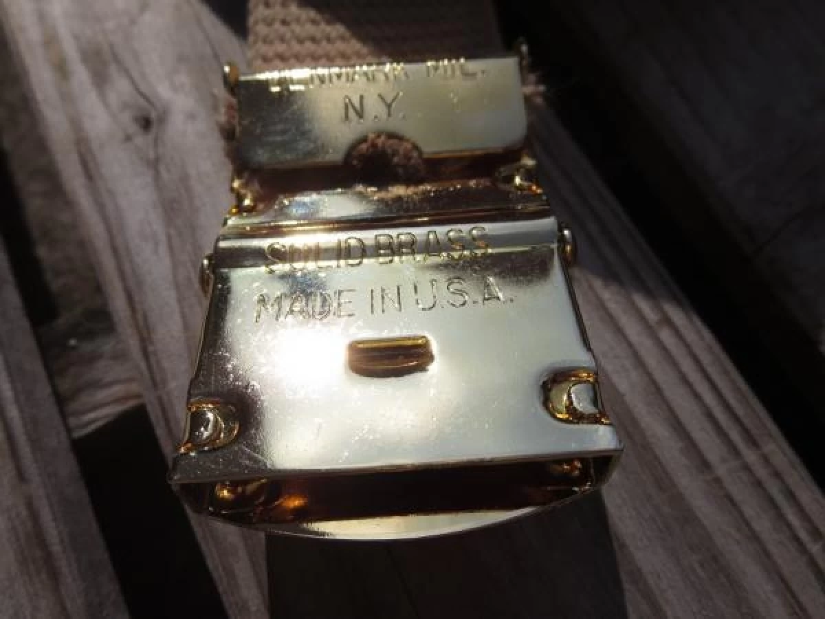 U.S.MARINE CORPS Belt Brass Buckle used