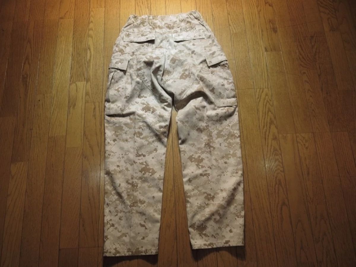 U.S.MARINE CORPS Trousers(MCCUU)Desert size32 used