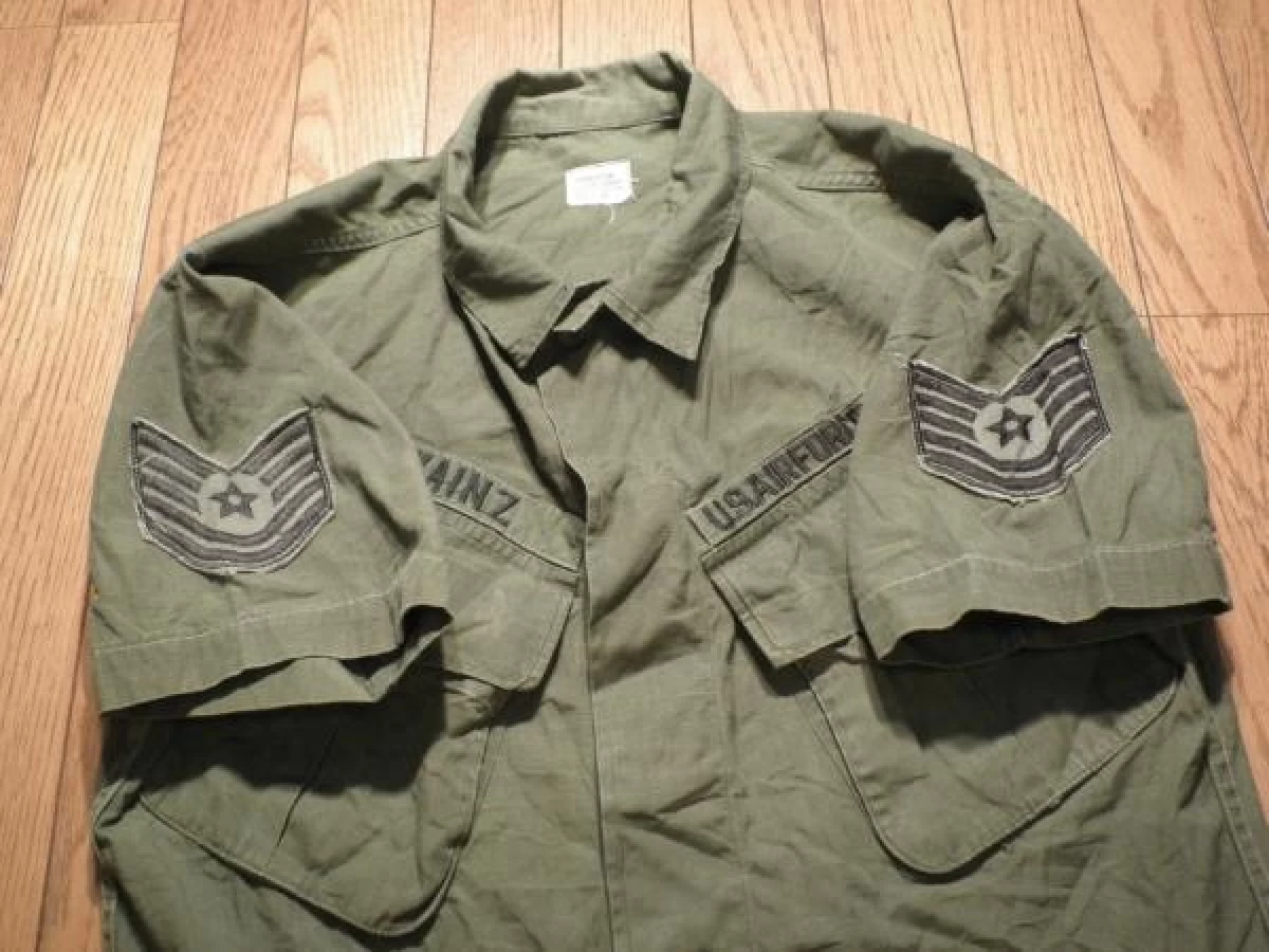 U.S.AIR FORCE Coat Cotton 1969年 sizeM used