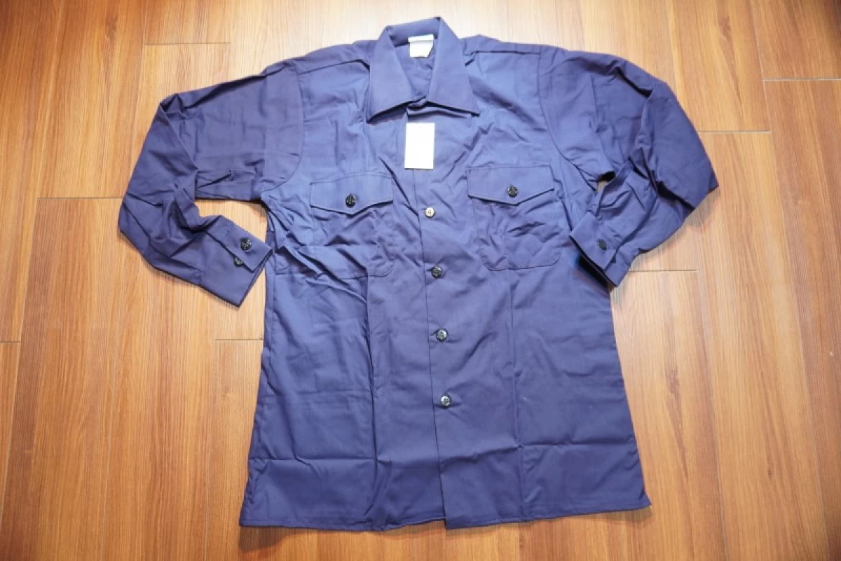 U.S.NAVY Shirt Utility Work 2002年 sizeM new