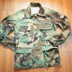 U.S.NAVY Combat Coat 1980年代? sizeS-Short used
